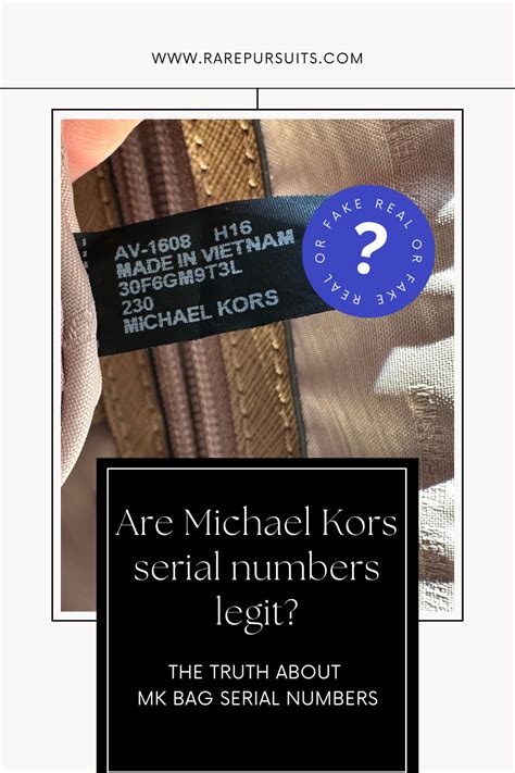 michael kors v175|michael kors serial number.